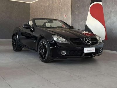 Usata Mercedes SLK200 2LOOK Edition 184 CV (135 kW) 2009 Nero Cabrio