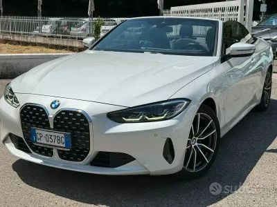 Usata BMW 420 Sport Line 184 CV (135 kW) 2023 Bianco Cabrio