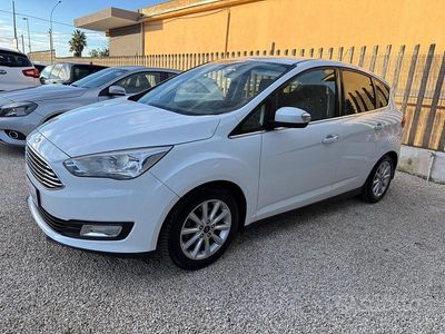 Usata Ford C-MAX Titanium 120 CV (88 kW) 2017 Bianco Monovolume