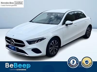 Usata Mercedes A180 Advanced 116 CV (85 kW) 2025 Bianco pastello Berlina