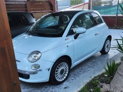Usata Fiat 500 Lounge 69 CV (50 kW) 2008 Bianco Utilitaria