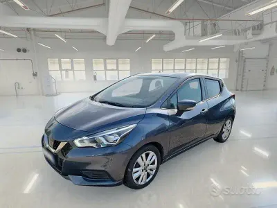 Usata Nissan Micra Acenta 100 CV (73 kW) 2020 Grigio Utilitaria