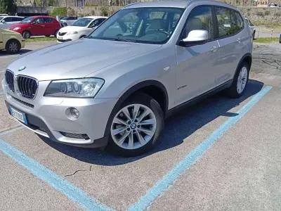 Usata BMW X3 Efficient Dynamics 184 CV (135 kW) 2013 Argento SUV
