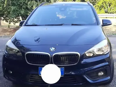 Usata BMW 216 Gran Tourer 116 CV (85 kW) 2015 Blu/azzurro Monovolume
