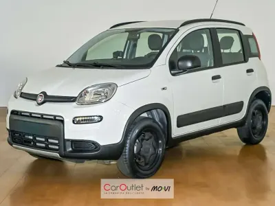 Usata Fiat Panda 4x4 S 86 CV (63 kW) 2019 Bianco Utilitaria