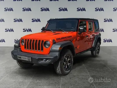 Occasion Jeep Wrangler Rubicon 200 ch (147 kW) 2019 Jaune SUV