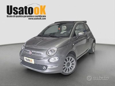 Usata Fiat 500C Dolcevita 69 CV (50 kW) 2020 Grigio Cabrio