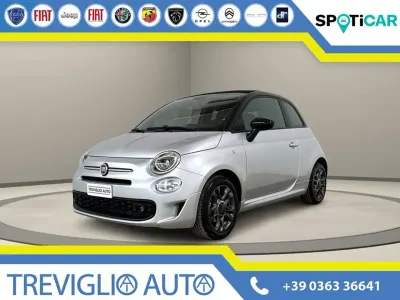 Usata Fiat 500C Connect 69 CV (50 kW) 2021 Grigio / metallizzato Cabrio