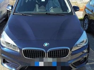 Usata BMW 218 Gran Tourer Sport Line 150 CV (110 kW) 2016 Blu Monovolume