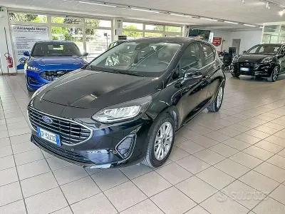 Usata Ford Fiesta Titanium 75 CV (55 kW) 2023 Nero Utilitaria