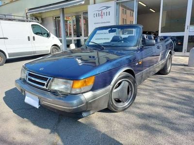 Usata Saab 900 Cabriolet 141 CV (103 kW) 1992 Blu/azzurro Cabrio