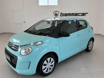 Usata Citroën C1 Shine 72 CV (52 kW) 2018 Verde Utilitaria