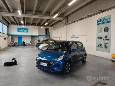 Nuova Hyundai i10 2025 Blu Utilitaria