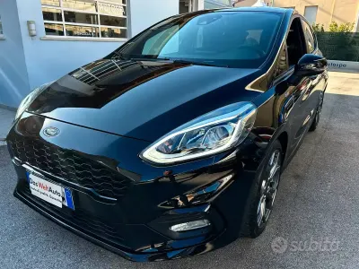 Usata Ford Fiesta ST-Line 86 CV (63 kW) 2019 Nero Utilitaria