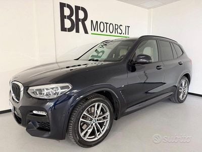 Usata BMW X3 M Sport 190 CV (139 kW) 2018 Blu SUV