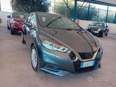 Usata Nissan Micra Acenta 92 CV (67 kW) 2022 Grigio Utilitaria