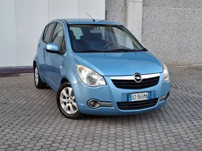 Occasion Opel Agila Enjoy 86 ch (63 kW) 2010 Bleue Citadine