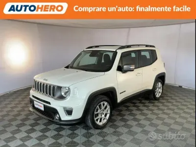 Usata Jeep Renegade Limited 120 CV (88 kW) 2019 Bianco SUV