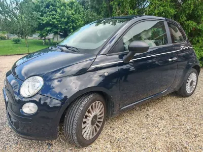 Usata Fiat 500 Pop 69 CV (50 kW) 2011 Blu Berlina
