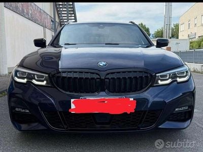 Usata BMW 330 M Sport 265 CV (194 kW) 2020 Blu/azzurro Station wagon