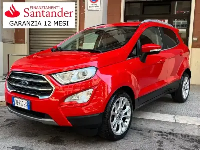 Usata Ford Ecosport Titanium 95 CV (69 kW) 2021 Rosso SUV