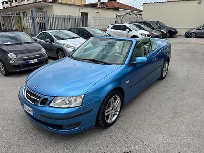 Usata Saab 9-3 Cabriolet Vector 150 CV (110 kW) 2006 Blu Cabrio