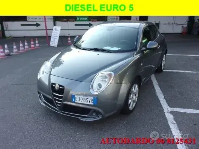 Usata Alfa Romeo MiTo Distinctive 120 CV (88 kW) 2011 Grigio Utilitaria