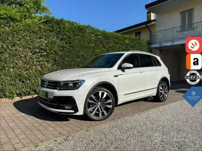 Usata VW Tiguan Advance 240 CV (176 kW) 2017 Bianco SUV