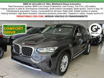 Usata BMW X4 Efficient Dynamics 190 CV (139 kW) 2023 Grigio SUV