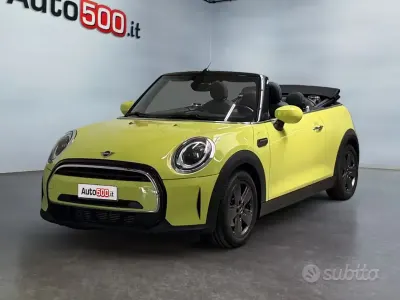 Usata Mini Cooper Cabriolet Classic 136 CV (100 kW) 2021 Giallo Cabrio