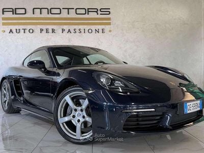 Usata Porsche Cayman 299 CV (219 kW) 2018 Blu Coupé