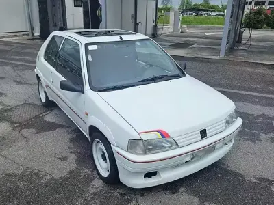 Usata Peugeot 106 98 CV (72 kW) 1994 Bianco Utilitaria