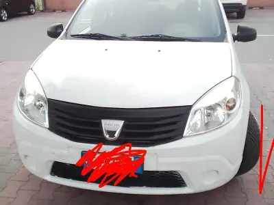 Usata Dacia Sandero 75 CV (55 kW) 2010 Bianco Utilitaria