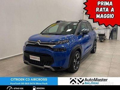 Usata Citroën C3 Aircross PureTech 131 CV (96 kW) 2022 Blu SUV