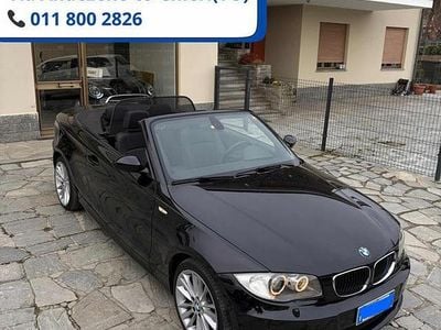 Usata BMW 120 Cabriolet 176 CV (129 kW) 2010 Nero Cabrio