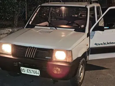 Usata Fiat Panda 4x4 Trekking 50 CV (36 kW) 1991 Bianco Utilitaria