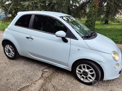 Usata Fiat 500 Sport 69 CV (50 kW) 2009 Bianco Cabrio