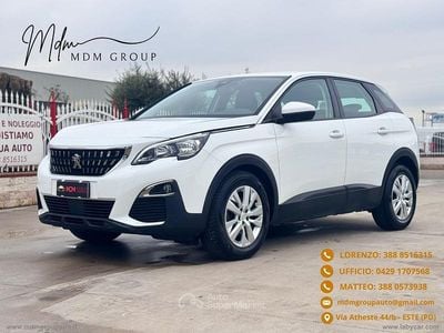 Usata Peugeot 3008 Allure 131 CV (96 kW) 2019 Bianco SUV