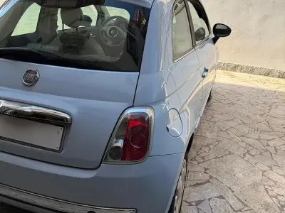 Usata Fiat 500 69 CV (50 kW) 2009 Blu Cabrio