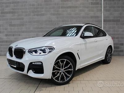 Usata BMW X4 M Sport 190 CV (139 kW) 2020 Bianco SUV