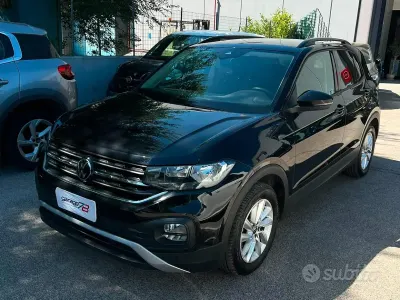 Usata VW T-Cross Style 110 CV (80 kW) 2021 Nero SUV