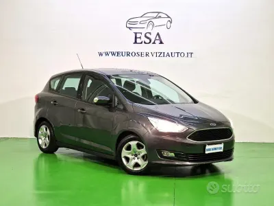 Käytetty Ford C-MAX Titanium 125 HP (91 kW) 2016 Harmaa Tila-auto