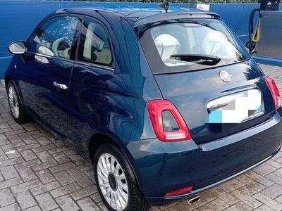 Usata Fiat 500 Lounge 69 CV (50 kW) 2020 Blu/azzurro Utilitaria
