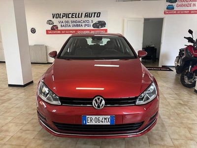 Usata VW Golf VII 122 CV (89 kW) 2013 Rosso Berlina