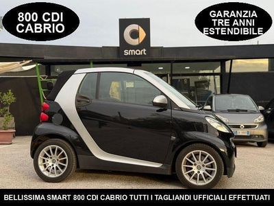 Nero Usata 2008 Smart ForTwo Cabrio Passion Cabrio | 7900 €
