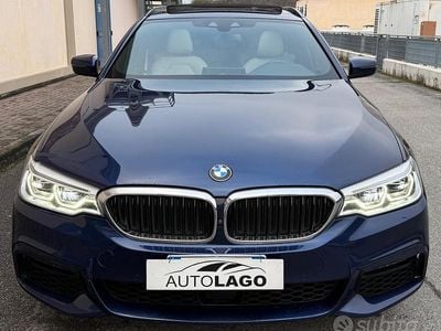 Usata BMW 530 M Sport 249 CV (183 kW) 2019 Blu Station wagon