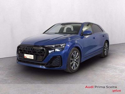 Usata Audi Q8 S-Line 286 CV (210 kW) 2023 Blu ascari metallizzato SUV