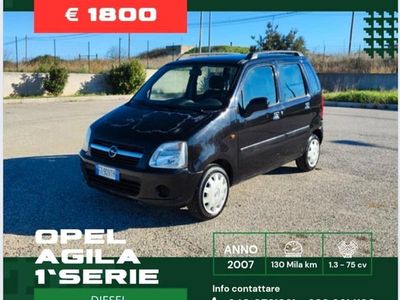 Usata Opel Agila 75 CV (55 kW) 2006 Nero Monovolume