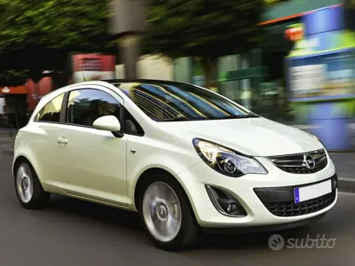 Usata Opel Corsa 75 CV (55 kW) 2014 Bianco Utilitaria