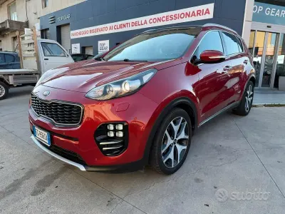 Usata Kia Sportage GT-Line 185 CV (136 kW) 2017 Rosso SUV